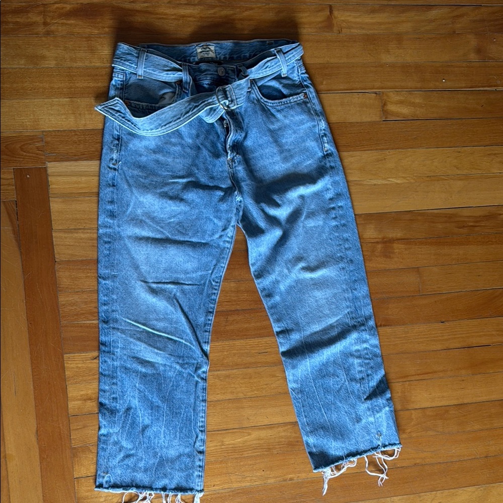Citizens Of Humanity Blue Straight Jeans Classic Style